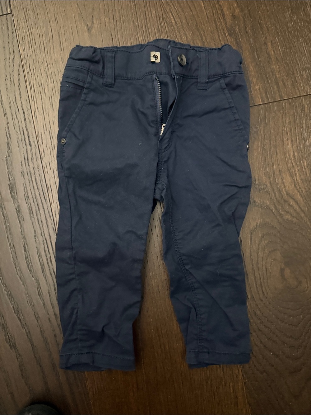 Hugo Boss Toddler Navy Stretch Chinos
